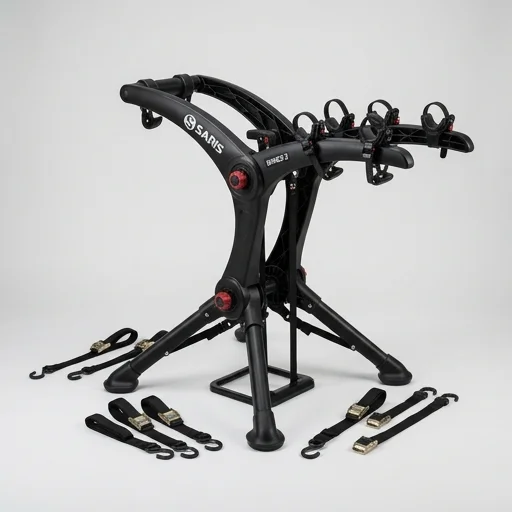 Saris Bones 3 Trunk-Mount Bike Rack view 3